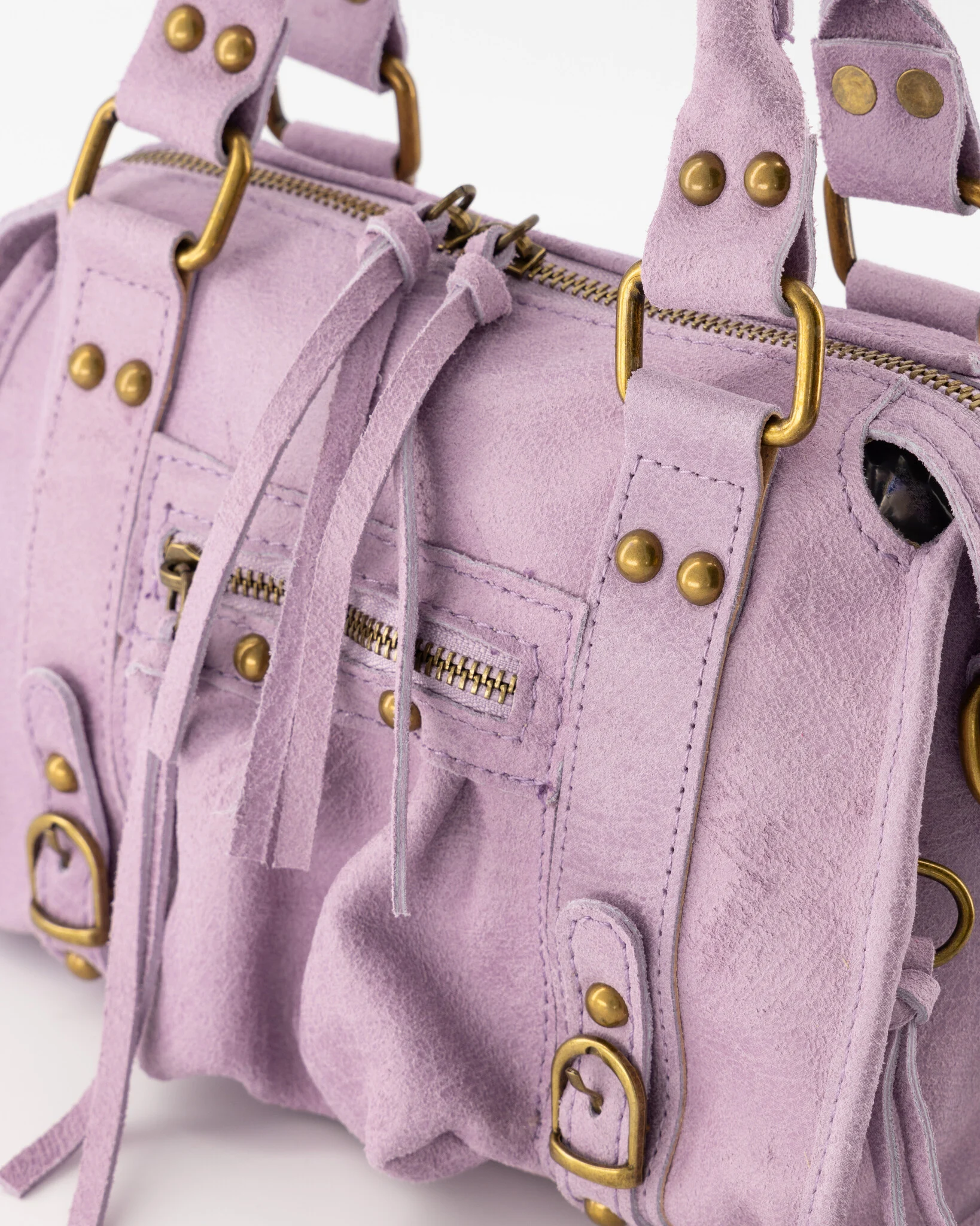 The city bag lila dichtbij The city bag lila dichtbij