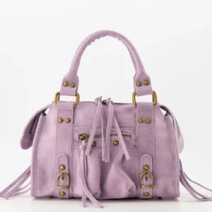 The city bag lila voorkant